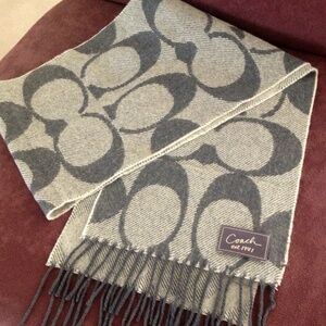 Grey Coach Scarf (New)